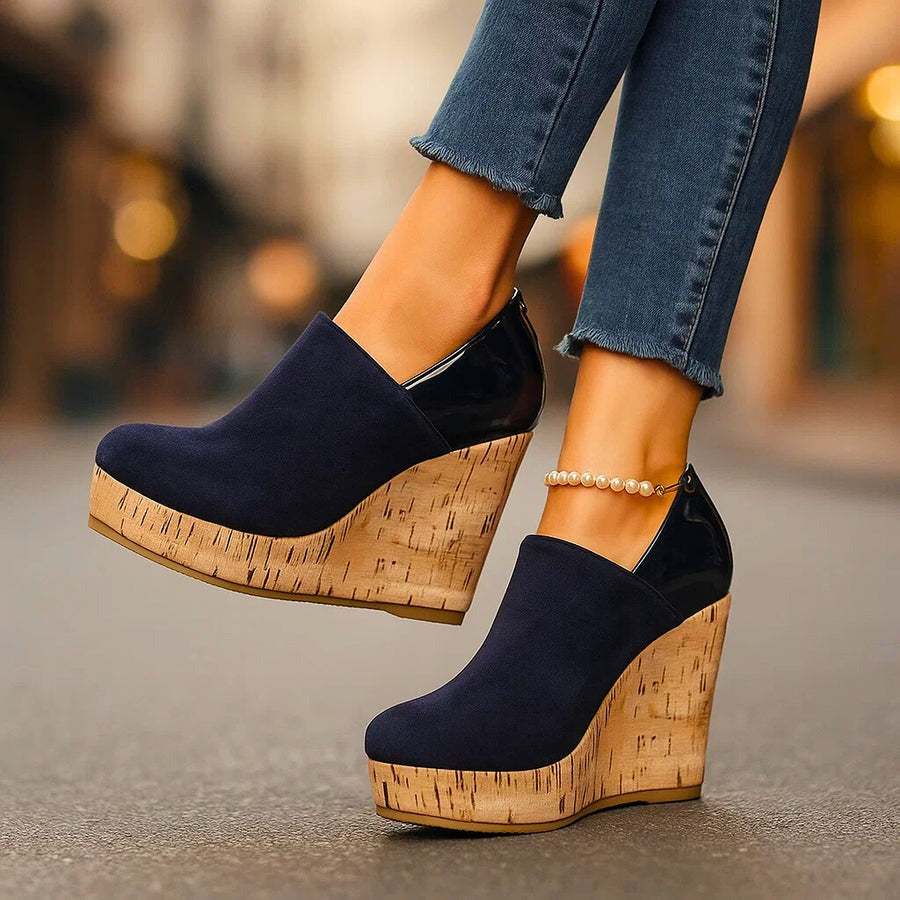 Chaussures à Plateformes Compensées