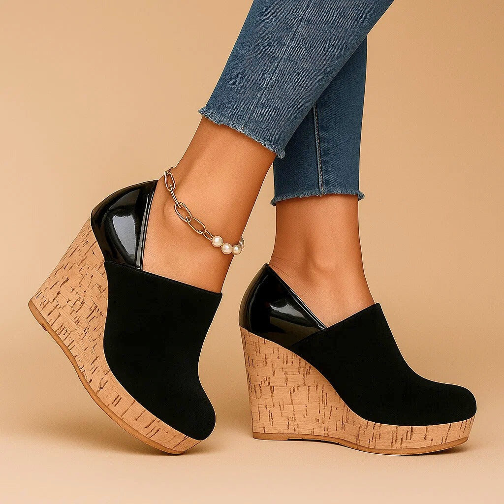 Chaussures à Plateformes Compensées