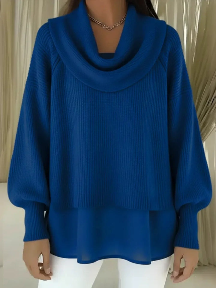 Pull confortable en coton pour femme