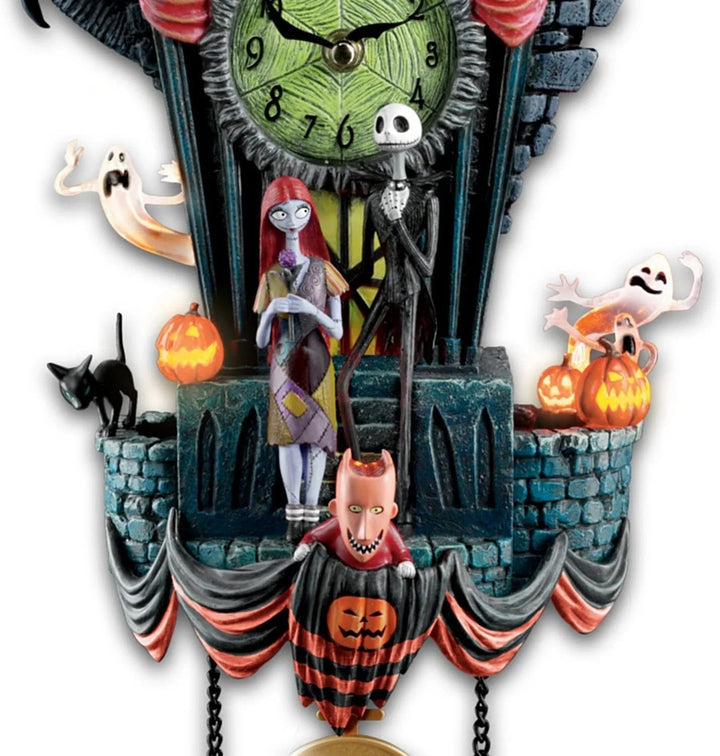 Horloge murale d'Halloween