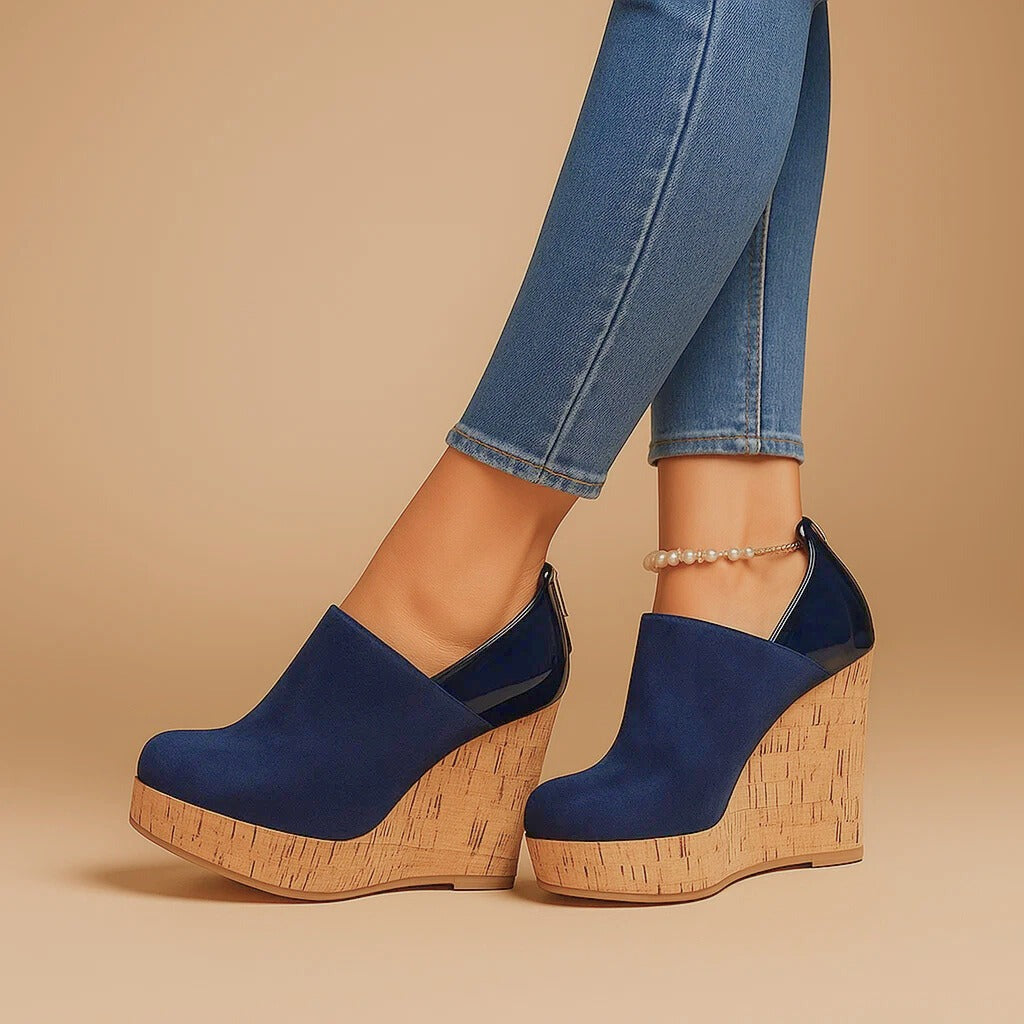 Chaussures à Plateformes Compensées