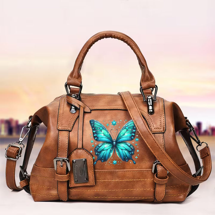 Turquoise Butterfly Bag