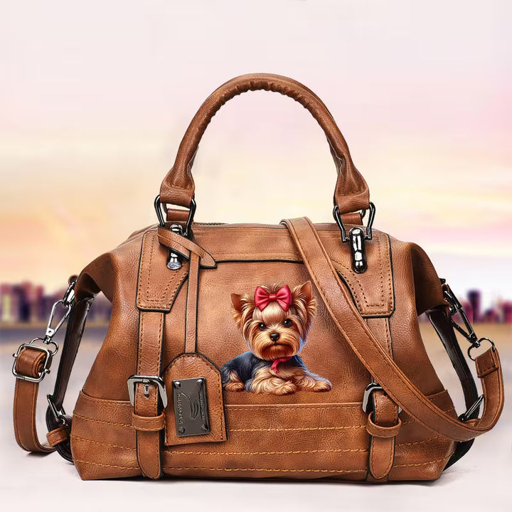 Yorkie Bow Bag