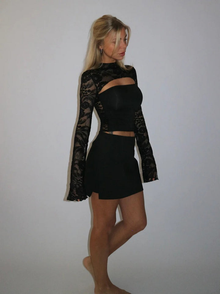 Haut en dentelle