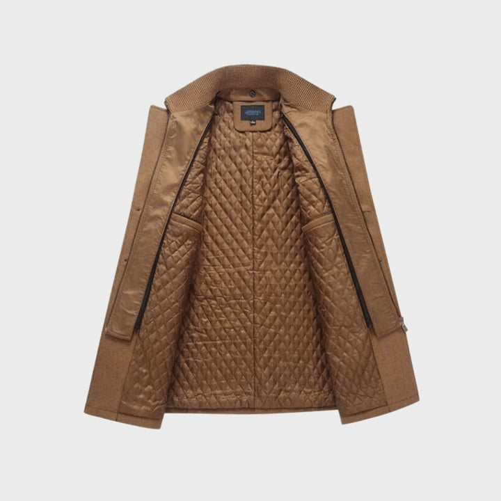 Manteau classique en laine