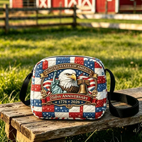 America 250 Eagle Crossbody
