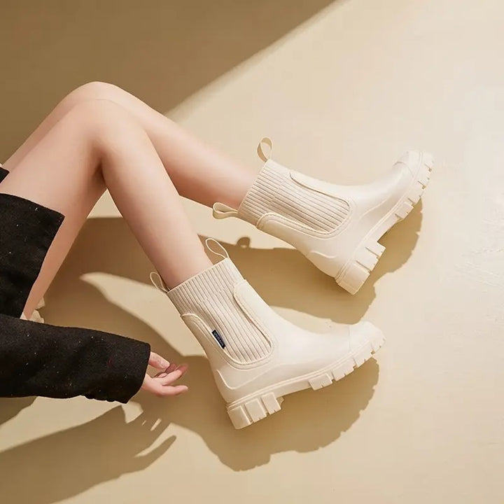 Bottes de pluie Chelsea pour femmes
