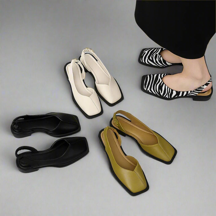 CHAUSSURES PLATES À ENFILER VALENTINA