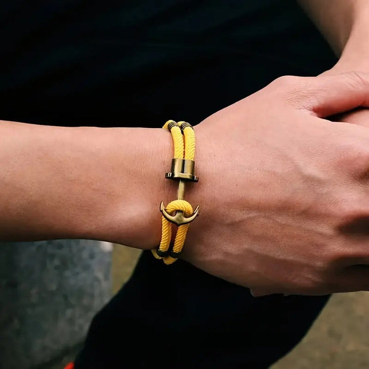 Bracelet en corde d'ancre