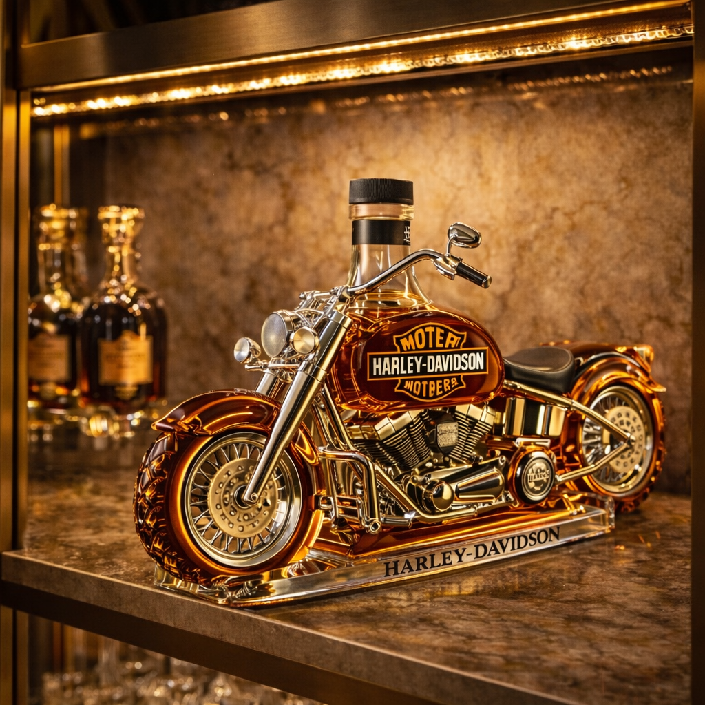 Bouteille de Whisky - Édition Harley Davidson