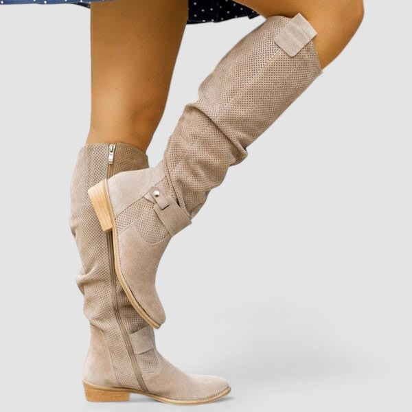 Hazel | Slouch Knee-High Boot