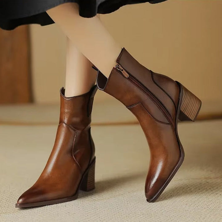 Bottines en cuir intemporelles