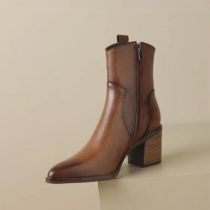 Bottines en cuir intemporelles