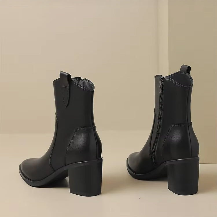 Bottines en cuir intemporelles