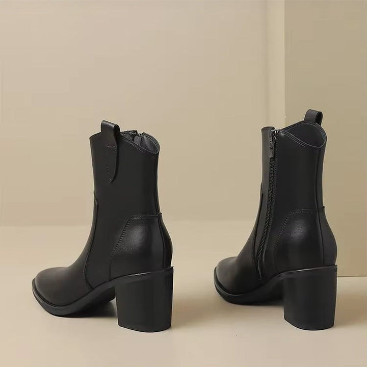 Bottines en cuir intemporelles