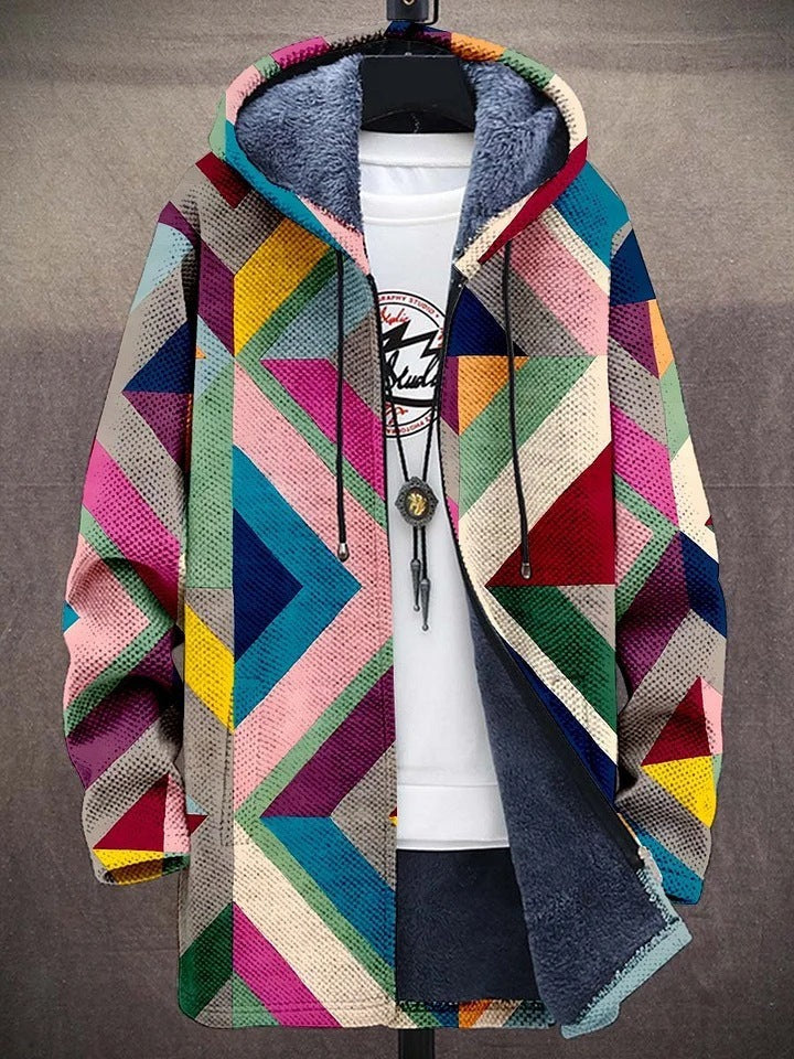 Un cardigan luxueux d'inspiration artistique