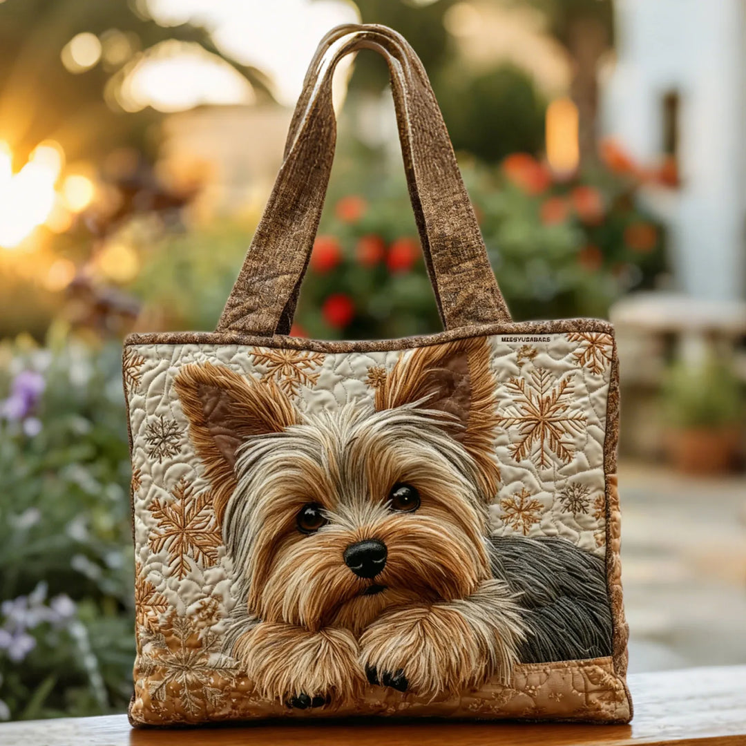 Handmade Tote Bag - Adorable Yorkshire