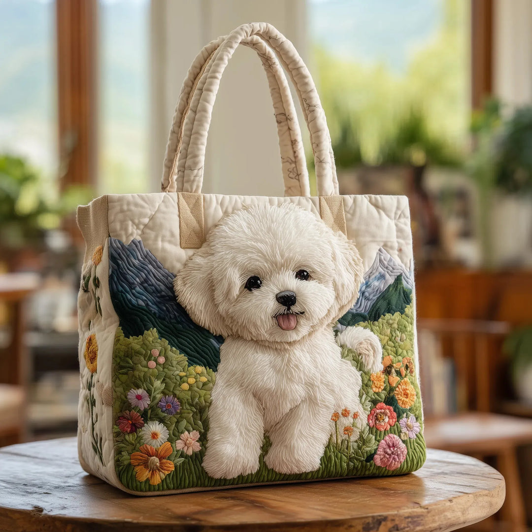 Padded Tote Bag - Enchanted Dog