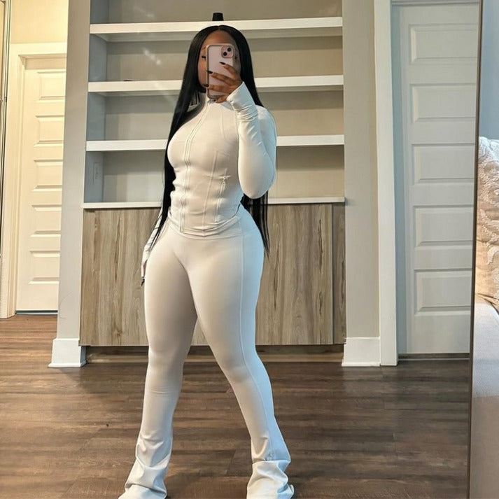 Ensemble veste BBL + leggings évasés