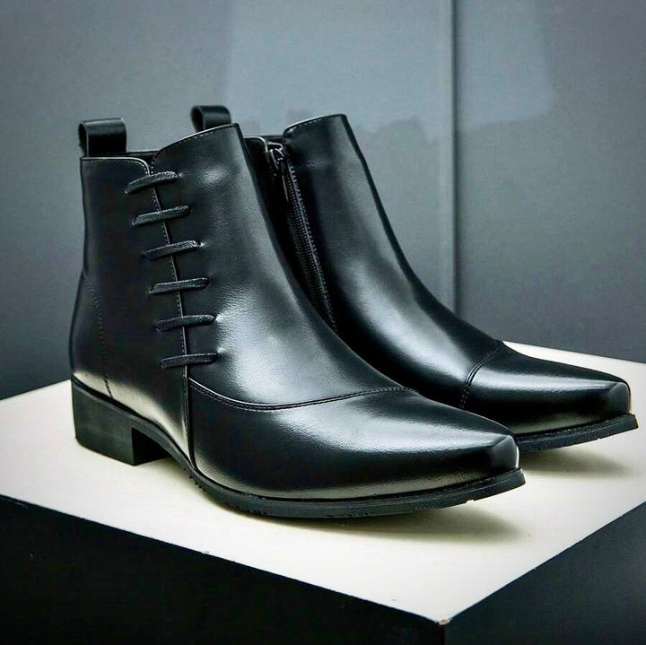 BOTTINES EN CUIR SAMUEL THATCHER