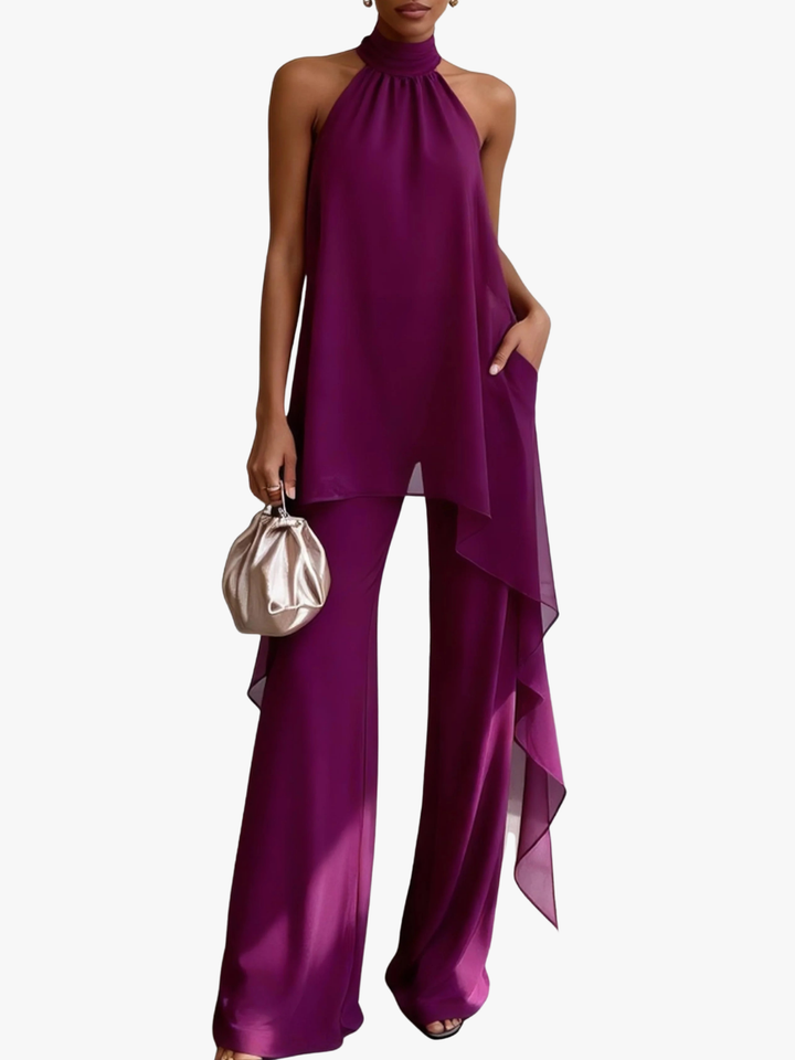 ELEGANT HALTER SET FOR WOMEN