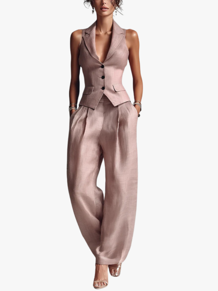 ELEGANT HALTER SET FOR WOMEN