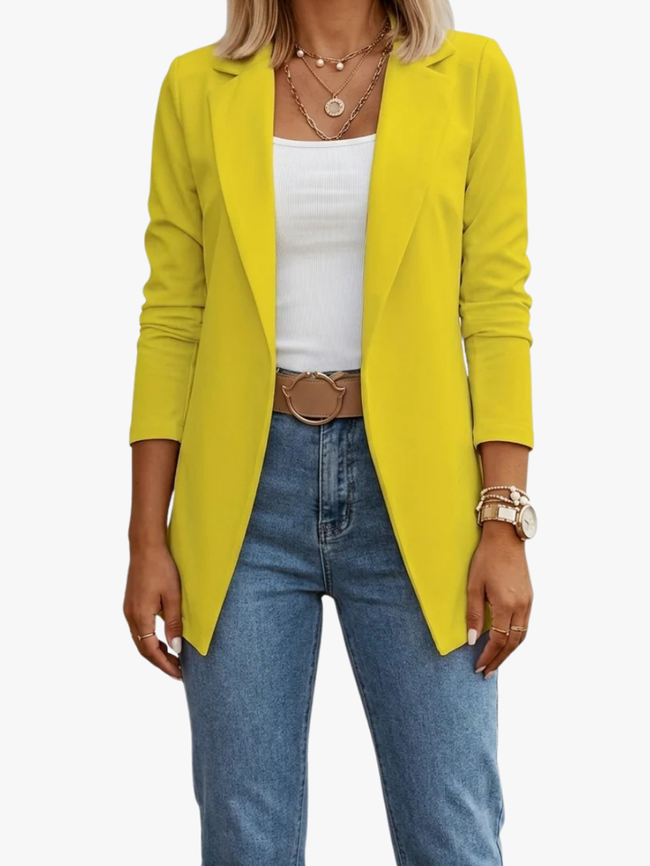 ELEGANT DRAPED BLAZER FOR WOMEN