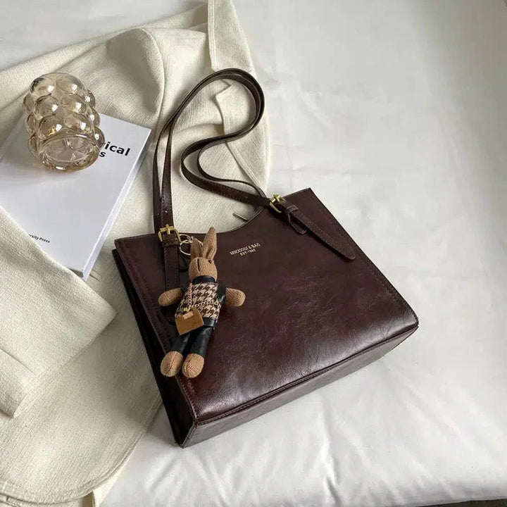 Sac bandoulière avec peluche kawaii