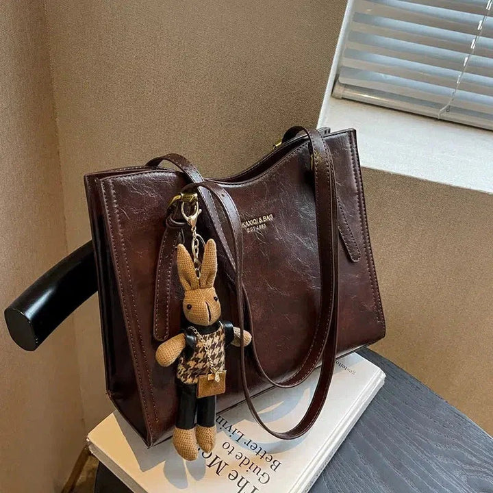 Sac bandoulière avec peluche kawaii