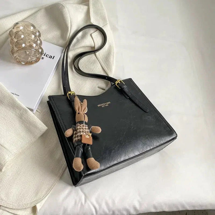 Sac bandoulière avec peluche kawaii