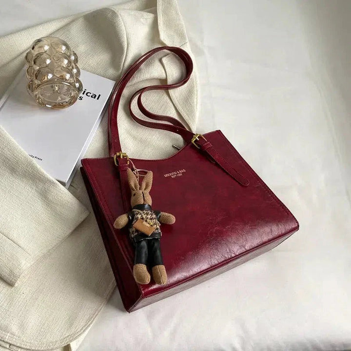 Sac bandoulière avec peluche kawaii