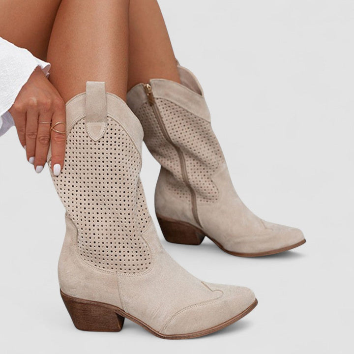 Rachel | Stivale Western con Borchie