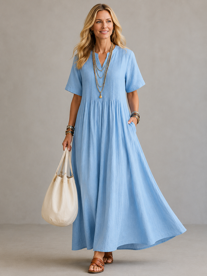 Emanuela | Pleated Dress