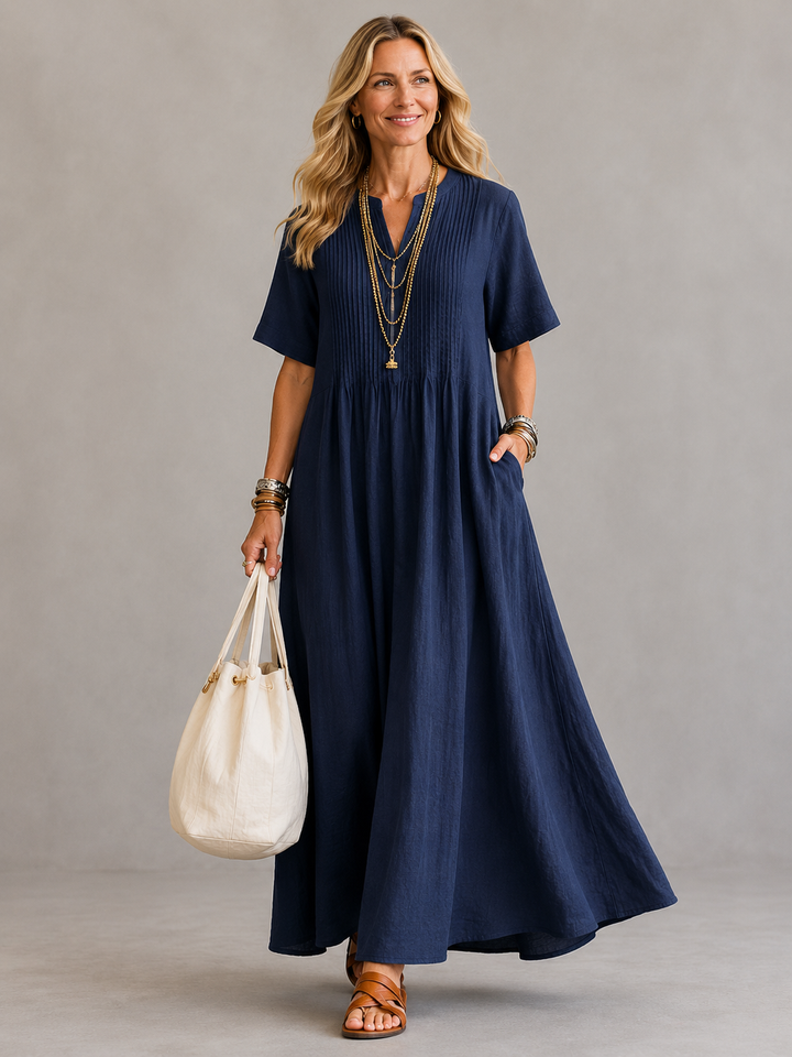 Emanuela | Pleated Dress
