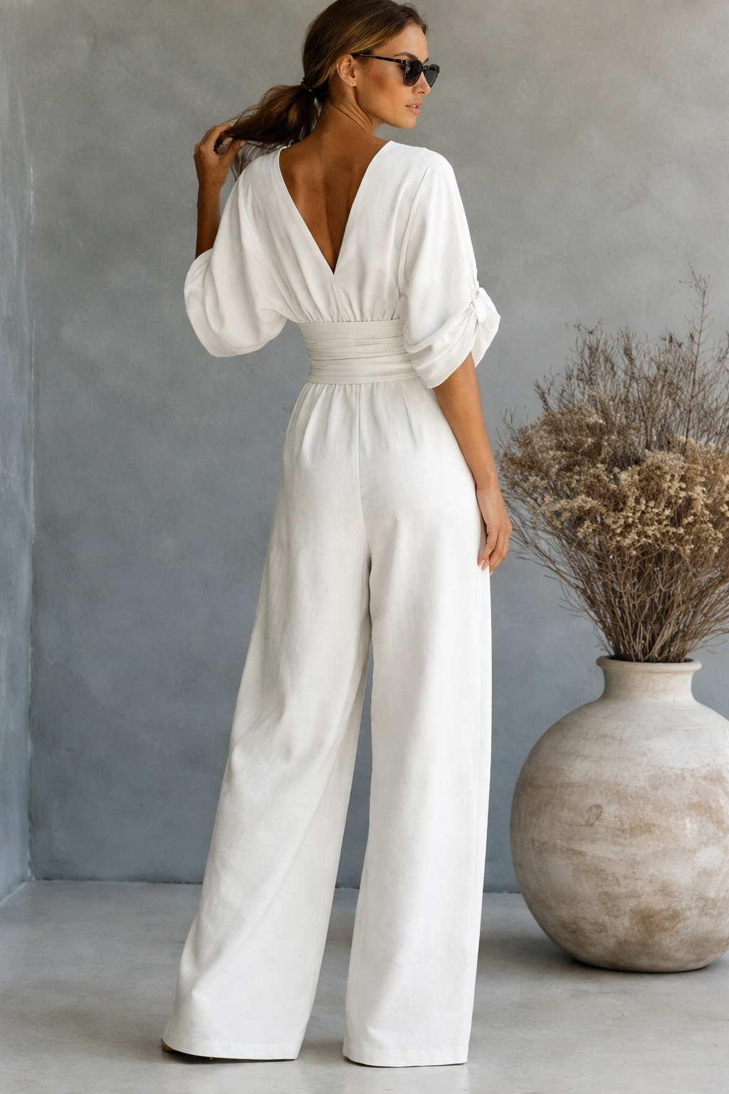 Risel - Jumpsuit to feel comfortable and refined on your day.