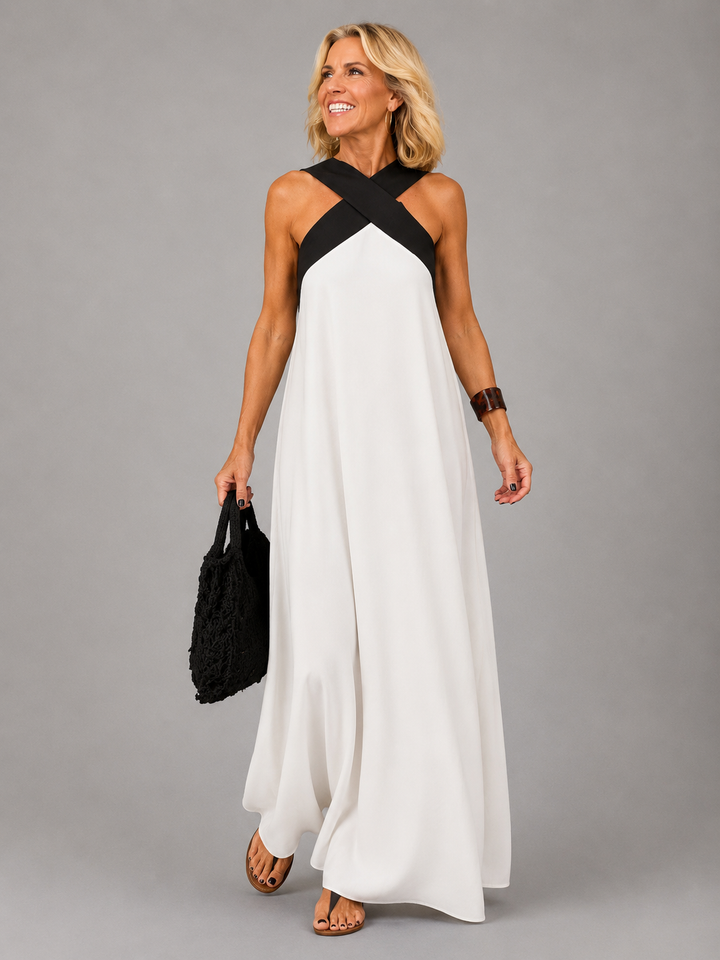 Antonietta | Maxi Dress Elegant Crossed