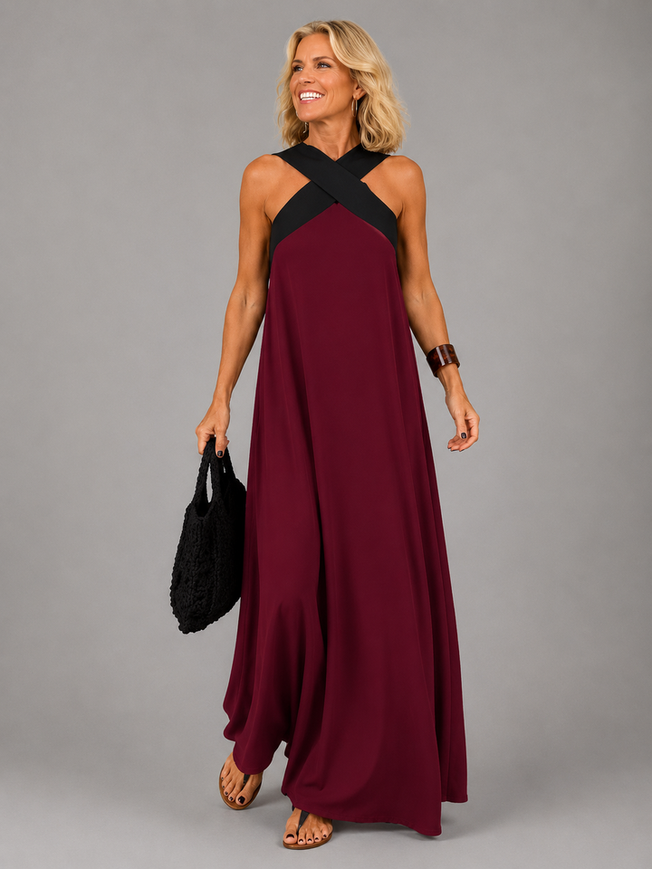 Antonietta | Maxi Dress Elegant Crossed