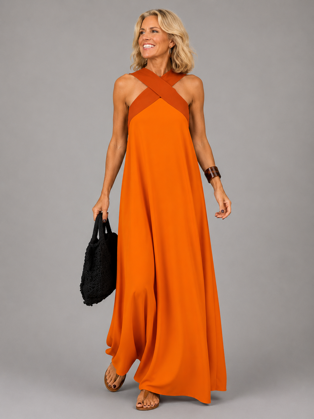 Antonietta | Maxi Dress Elegant Crossed