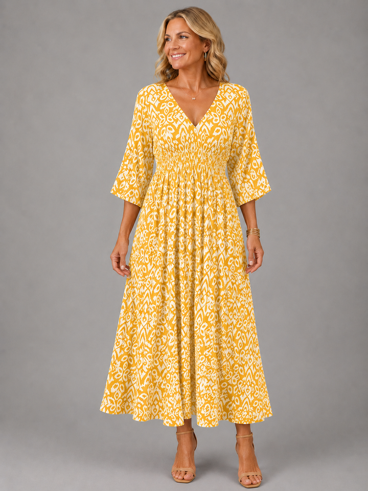 Renata | Bohemian Midi Dress Flow