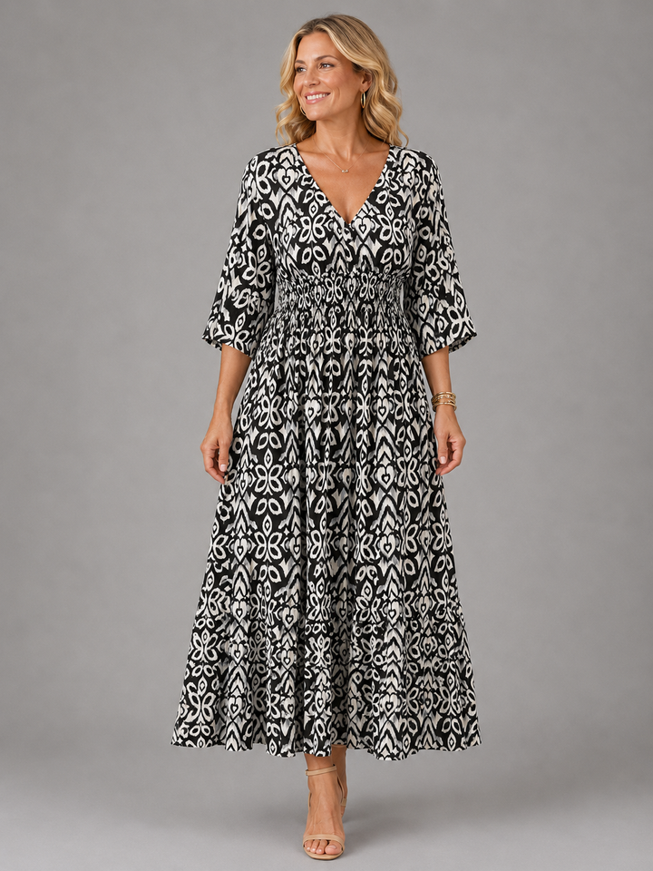 Renata | Bohemian Midi Dress Flow