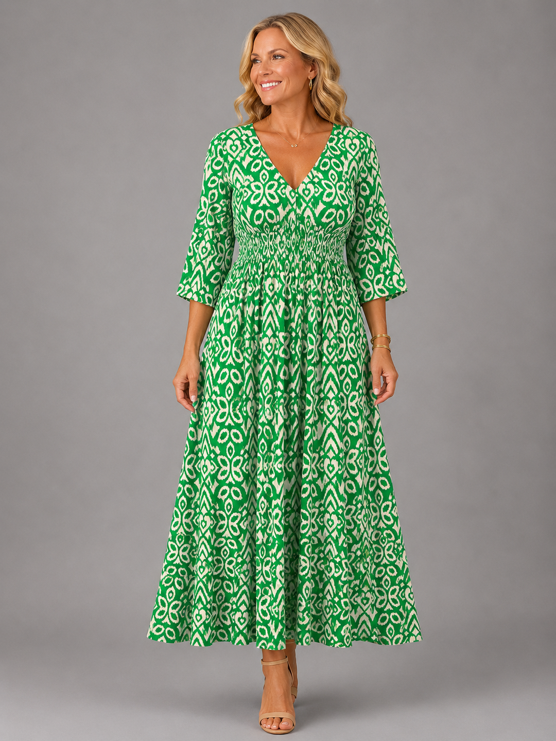 Renata | Bohemian Midi Dress Flow