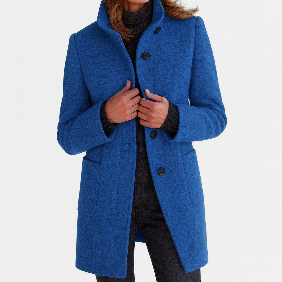 Veste à col montant pour femme