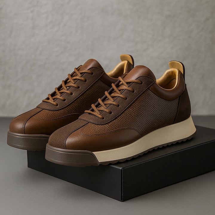 Baskets en cuir de première qualité