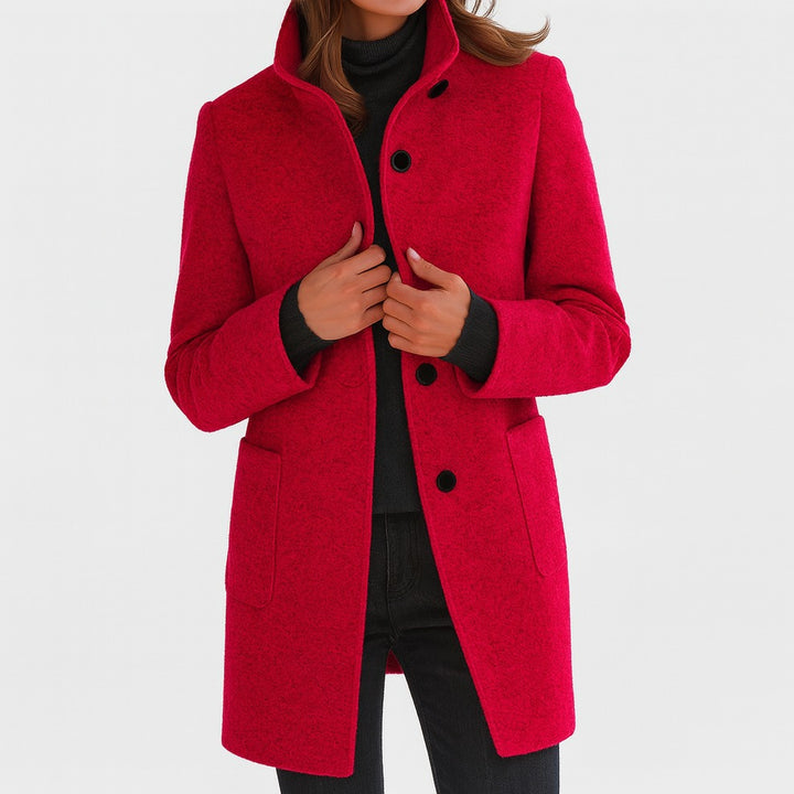 Veste à col montant pour femme