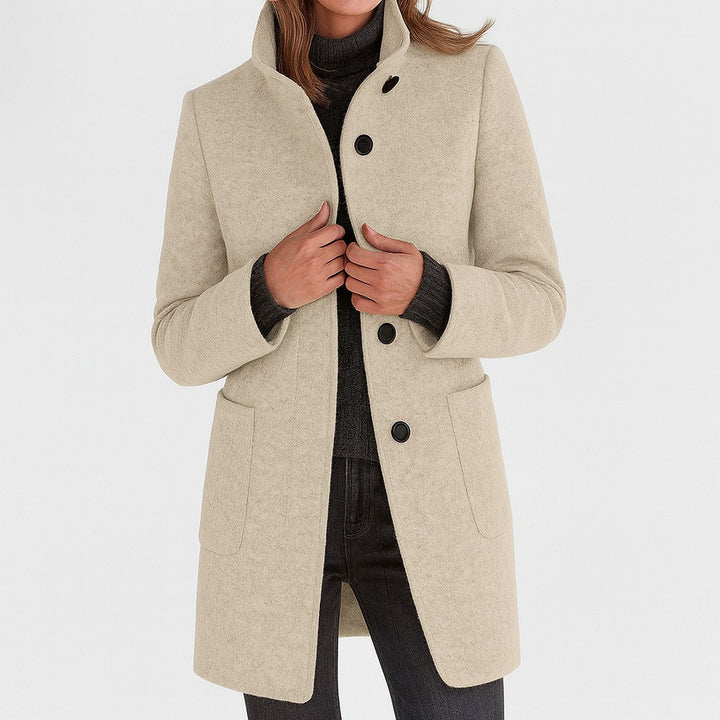 Veste à col montant pour femme