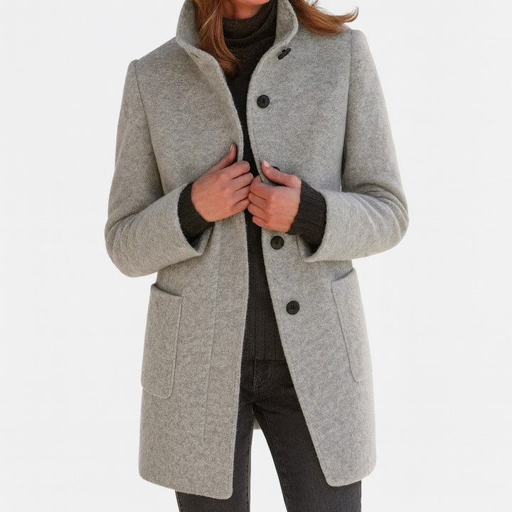 Veste à col montant pour femme