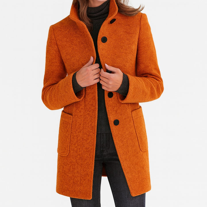 Veste à col montant pour femme