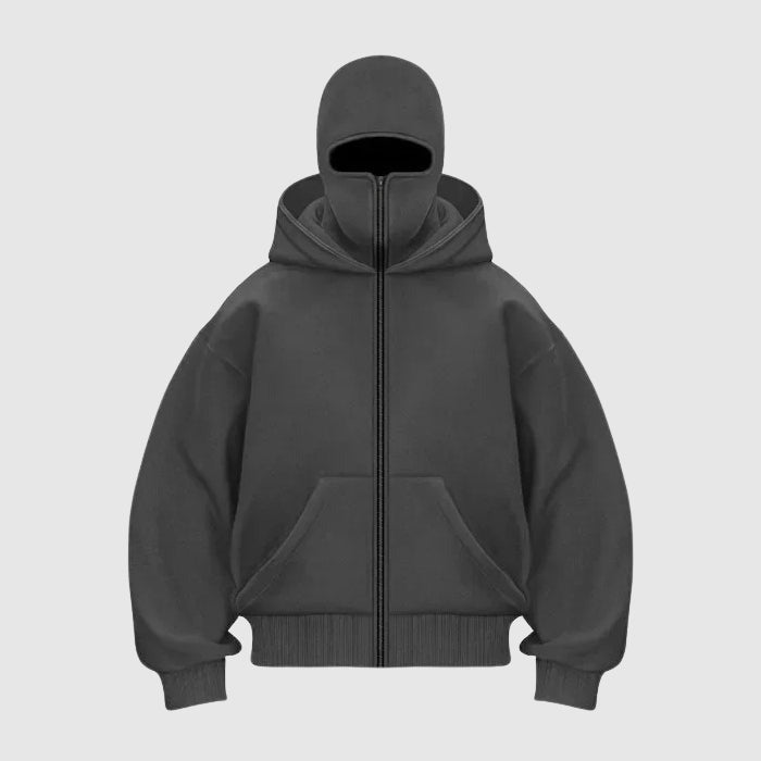 Sweat à capuche zippé