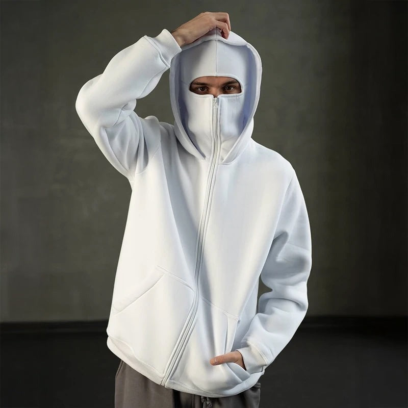 Sweat à capuche zippé