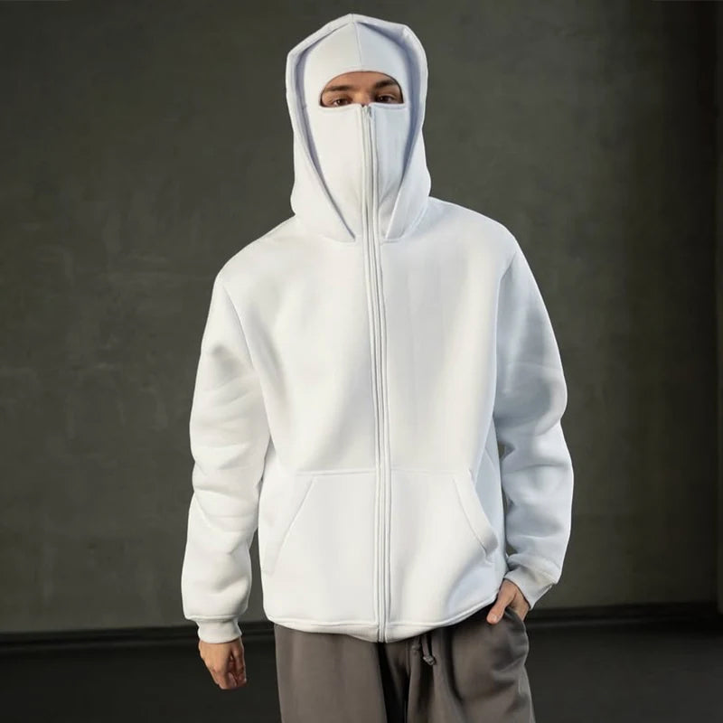 Sweat à capuche zippé